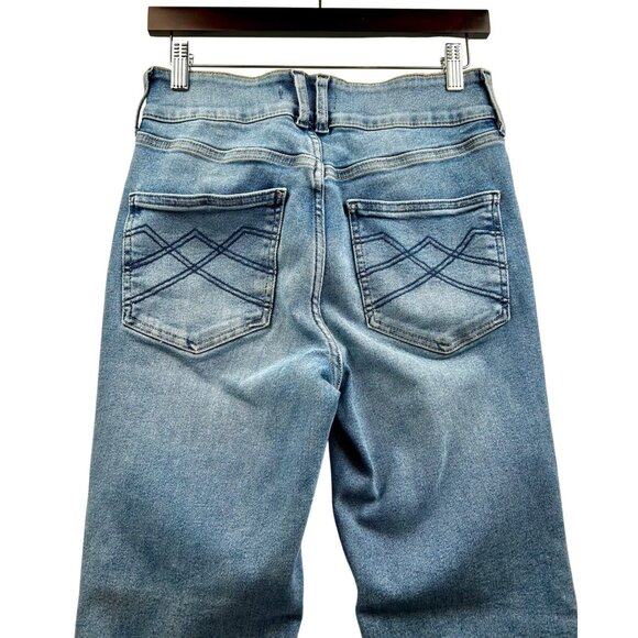 WE THE FREE by Free People "Swalla" Mid-Rise Bootcut Jeans Retro‎ Americana Y2K - Picture 4 of 9